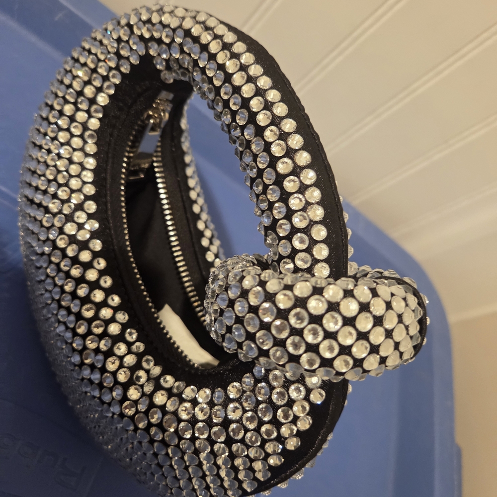 Silver Studded Clutch - Picture 3 of 5
